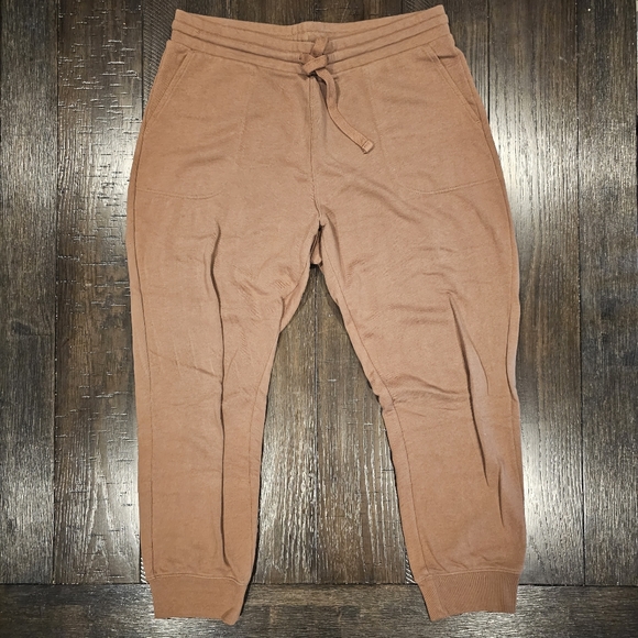 Gap Women's Brown Sweatpants | Joggers |Cuffed Ankle | Soft | Large - Picture 2 of 12